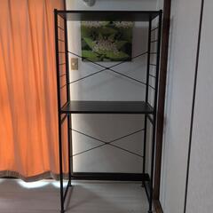 取引終了済●スライド棚付きレンジラックの画像