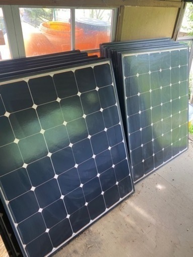 SHARP ソーラーパネル(中古)6枚  【お値下げ】