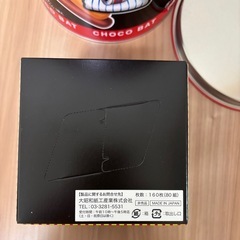 チョコバット空缶⭐︎ボックスティッシュ付き　４点セットの画像
