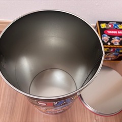 チョコバット空缶⭐︎ボックスティッシュ付き　４点セットの画像