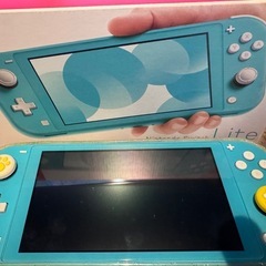 Nintendo Switch Lite アクアブルー 本体　液...