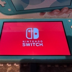 Nintendo Switch Lite アクアブルー 本体　液晶綺麗ですの画像