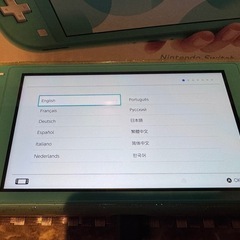 Nintendo Switch Lite アクアブルー 本体　液晶綺麗ですの画像