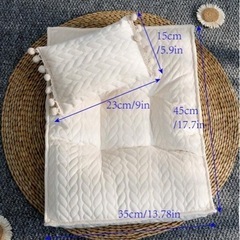 ベビー用の布団セット 生後1か月の記念撮影