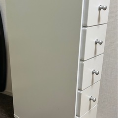 【美品】隙間収納　引き出し　コンセント付き