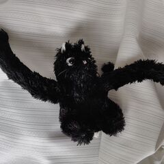 動物のカーテン留めの画像
