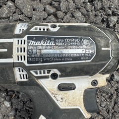 マキタ　インパクトドライバー　18v
の画像