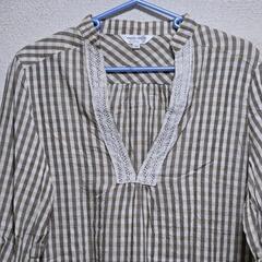 marie claire 七分袖トップスの画像