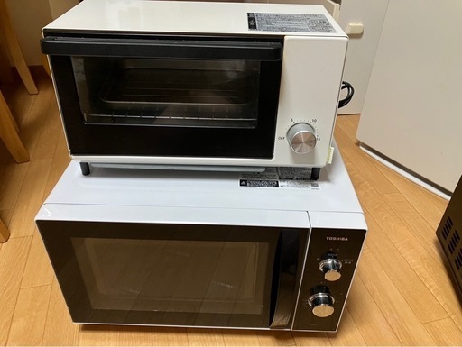 電子レンジとトースター