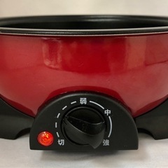 電気ミニプレート グリル鍋 APN-10G(R) ※蓋なし品の画像
