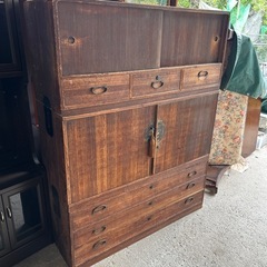 和ダンス　3段式　骨董品