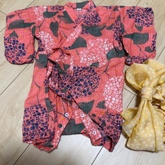 70㎝　ロンパース　浴衣の画像