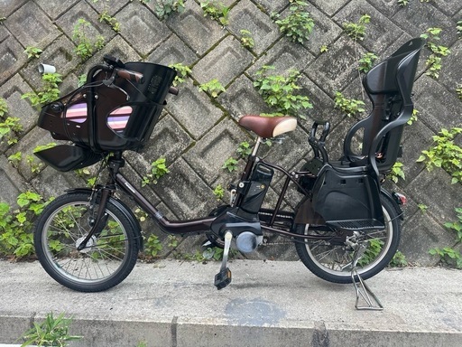 電動アシスト自転車　Panasonic ギュットクルーム3人