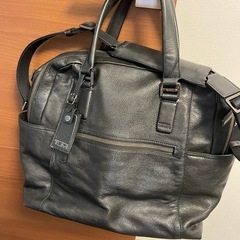 TUMI 2way レザービジネスバッグ