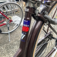 🌟文章お読みください🌟M-145🤩ママチャリ自転車‼️ブラウン‼️の画像