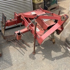 ネギ　振動堀取機　広洋エンジニアリング　トラクター