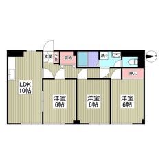 💕初期費用「8万円」、初月賃料なし、敷金なし、礼金なし、仲介手数...
