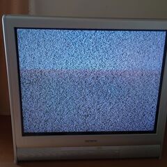 東芝カラーテレビ 25ZB28 25型 フラット画面 通電 TOSHIBA ブラウン管