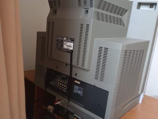 東芝カラーテレビ 25ZB28 25型 フラット画面 通電 TOSHIBA ブラウン管