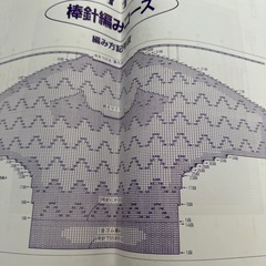 【昭和懐かし】日本編物学院　教材の画像