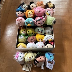 ディズニーキャラクター ツムツムぬいぐるみセット