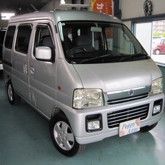 スズキ　エブリイワゴン　ジョイポップターボ　ハイルーフ　車検付き...