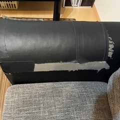 【無料で差し上げます】3人掛けソファーの画像