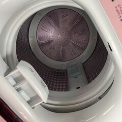 Haier/ハイアール 全自動洗濯機 2022年製 JW-U55HK 5.5㎏ ホワイト ピンク 洗濯機 札幌 東区 店頭引取り歓迎の画像