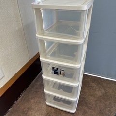 コンパクト収納ケース5段