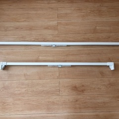 【新品】【値下げ中】カーテンレール　突っ張り　伸縮式　110-150cmの画像