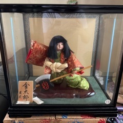 木製　金太郎　五月人形