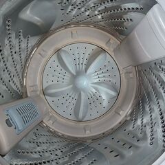 ハイセンス ☆2021年製☆ コンパクトな全自動洗濯機 便利な予約機能付き  4.5㎏ HW-K45W 特別価格 激安【おまとめ購入で送料無料】熊本限定/離島不可の画像