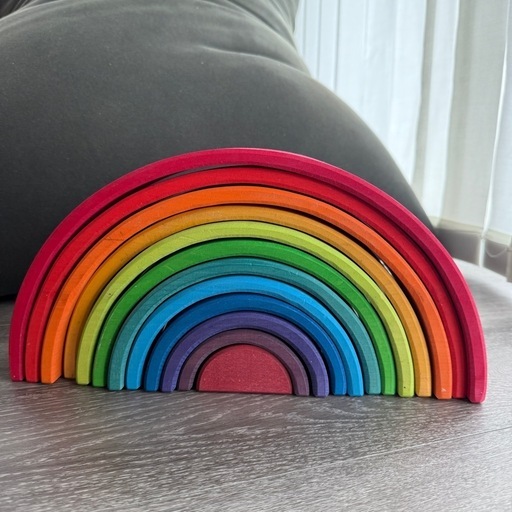 グリムス　レインボーアーチ　レインボー　知育玩具