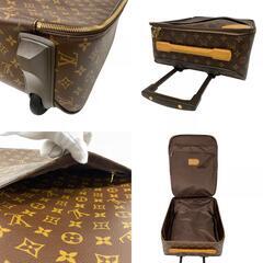 美品 ルイヴィトン モノグラム ぺガス50 キャリーバッグ ルイヴィトン LOUIS VUITTON キャリーバッグ モノグラム ぺガス50