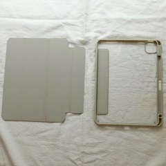 iPadケース★マグネット分離式ケース★グレー★11インチ★ipadAirの画像