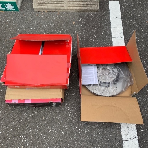 メルセデスベンツ　W166  ML350 ブレンボ　ディスクローター　新品未使用　1台分