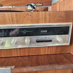 レコードプレーヤー/パイオニア S80/is 1960年頃 再生機器 高級ステレオ 家具調 オーディオ 昭和レトロ 当時物 インテリアの画像