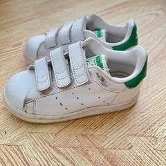 アディダス　スタンスミス　キッズスニーカー　15cmの画像