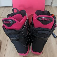 スノーボード、シューズセットの画像
