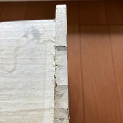 白木製　飾り棚の画像