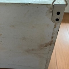 白木製　飾り棚の画像