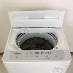 JT10852【Panasonic/パナソニック 5.0㎏洗濯機】美品 2023年製 NA-F5B1 家電 洗濯 簡易乾燥付の画像