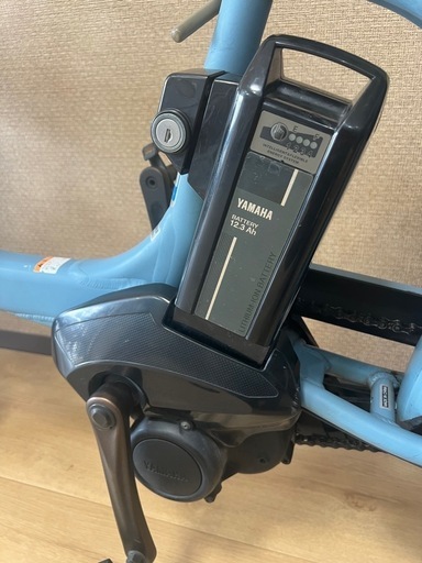 ✨ ヤマハ電動自転車、バッテリー12.3AH