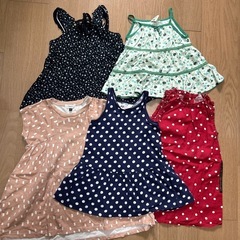 90センチ、ワンピース、チュニック、キャミソール