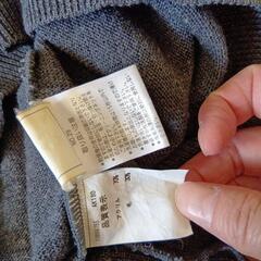 北広島高校　ニット長袖セーター　Lサイズの画像