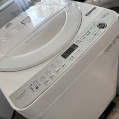2023年　シャープ　洗濯機　7kg  ②の画像