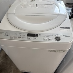 2023年　シャープ　洗濯機　7kg  ②