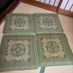 夏用 座布団 4枚