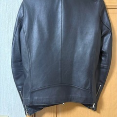 STUDIOUS レザージャケット シングルライダース。の画像