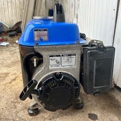 YAMAHA ヤマハ ポータブル 発電機　軽量　EF7H 100V 7.1A 60Hz ジェネレーター　ガソリン　作業　防災　洗車　災害 キャンプ　イベント　野外　農業　簡易始動動画ありの画像